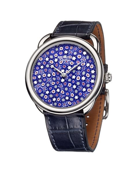 hermes watch arceau millefiori|Hermes' Arceau Millefiori Showcases The Ancient Art Of  .